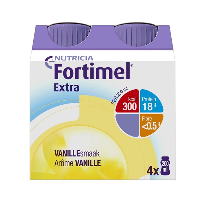 Image of Fortimel Extra - Vanille 4x200ml NF