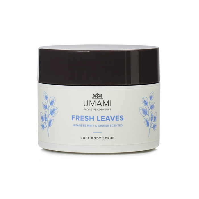 Image of Umami Fresh Leaves Body Scrub Japanse Munt &amp; Gember 250ml