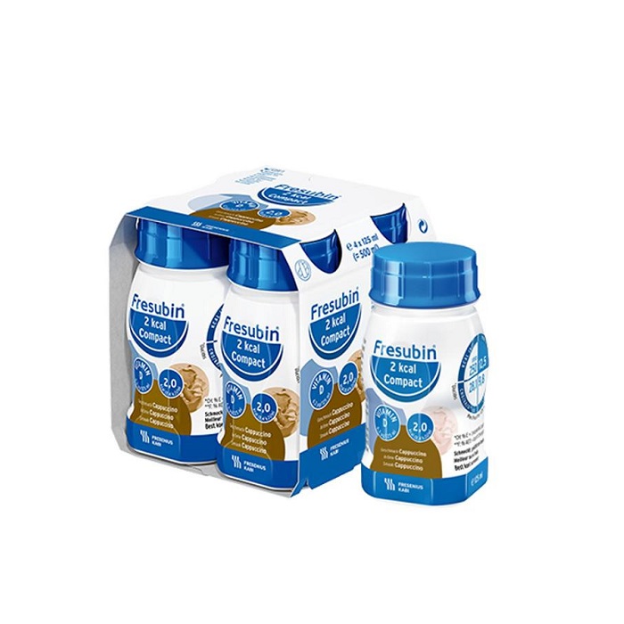 Image of Fresubin 2kcal Compact Drink Cappuccino 4x125ml 