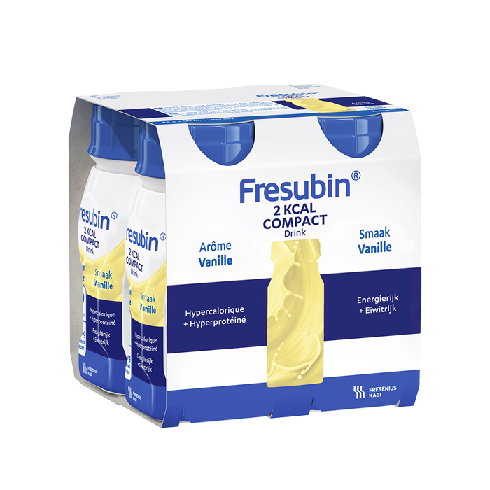 Image of Fresubin 2kcal Compact Drink - Vanille - 4x125ml 