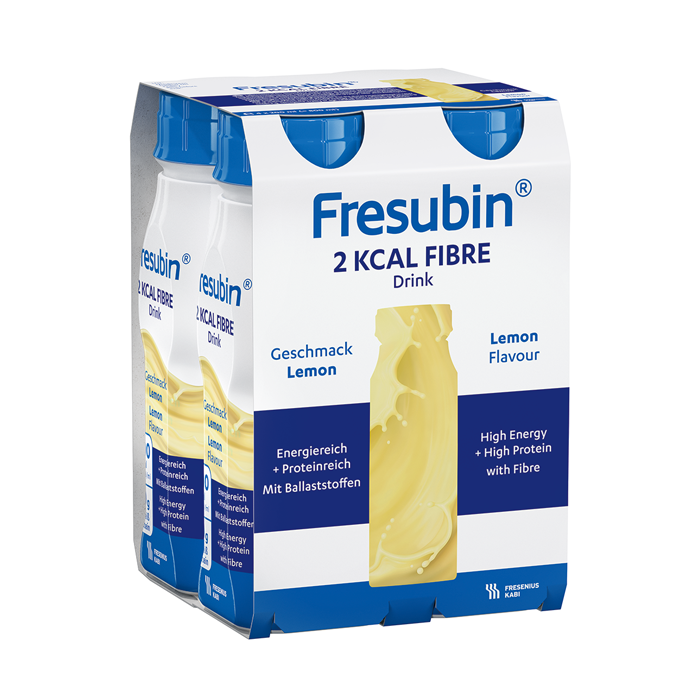 Image of Fresubin 2KCAL Fibre Drink - Citroen - 4x200ml