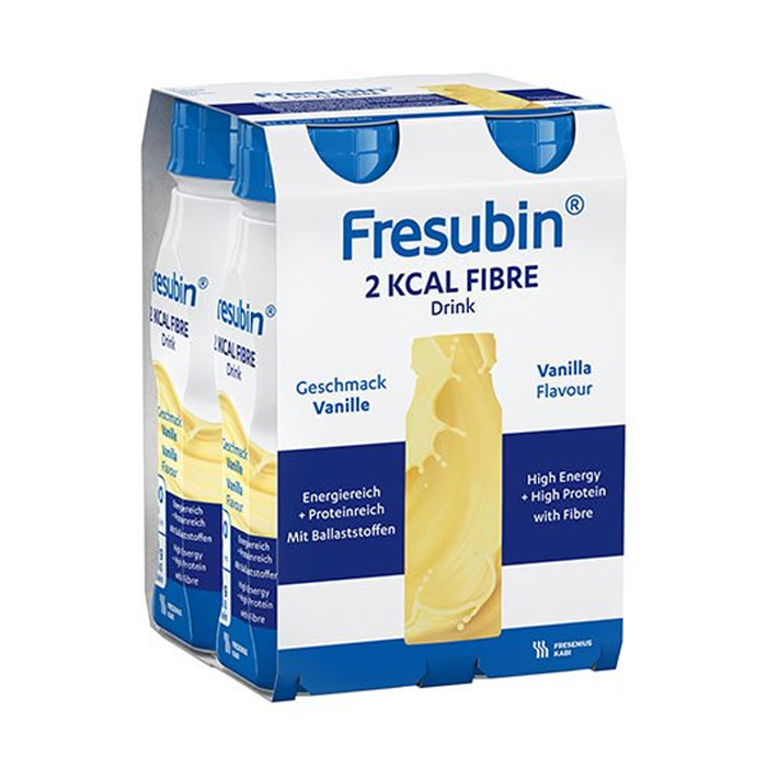 Image of Fresubin 2KCAL Fibre Drink - Vanille - 4x200ml