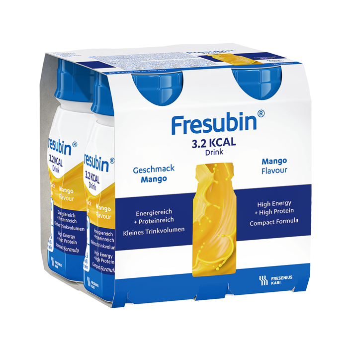 Image of Fresubin 3,2KCAL Drink - Mango - 4x125ml