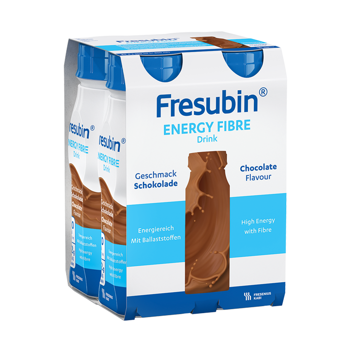 Image of Fresubin Energy Fibre Drink - Chocolade - 4x200ml