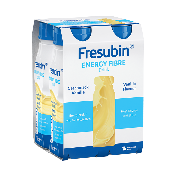 Image of Fresubin Energy Fibre Drink - Vanille - 4x200ml
