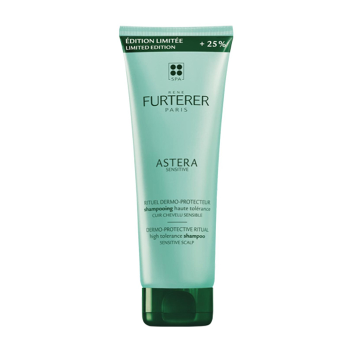 Image of René Furterer Astera Sensitive Shampoo Hoge Tolerantie - Gevoelige Hoofdhuid - PROMO 250ml 