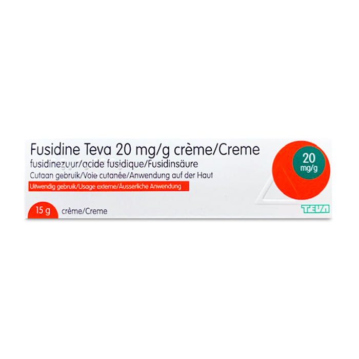 Image of Fusidine Teva 20mg/g Crème 15g