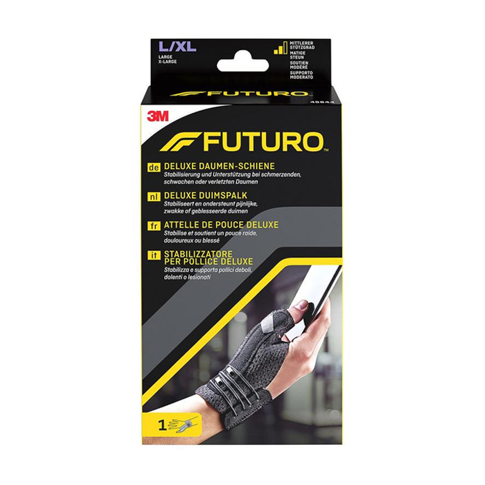 Image of Futuro Deluxe Duimspalk Zwart - Large/XL - 1 Stuk 