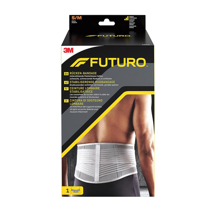 Image of Futuro Stabiliserende Rugbandage - Small/ Medium - 1 Stuk 