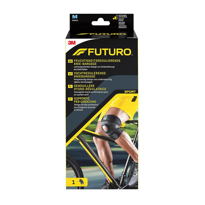 Image of Futuro Sport Vochtregulerende Kniebandage - Medium - 1 Stuk