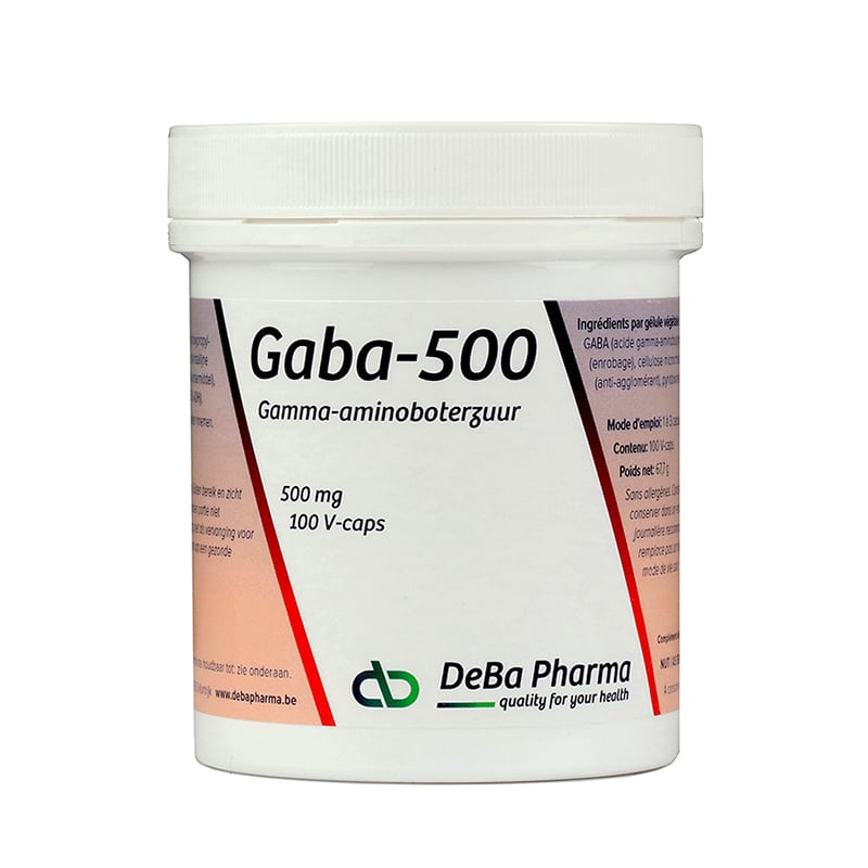 Image of Deba Pharma Gaba-500 100 V-Capsules