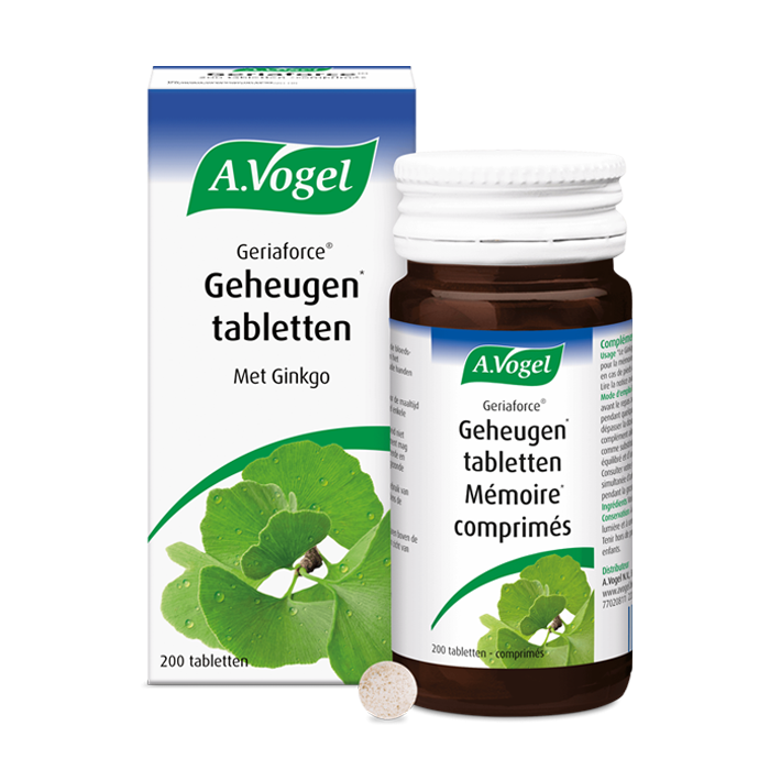 Image of A. Vogel Geriaforce Geheugen - 200 Tabletten