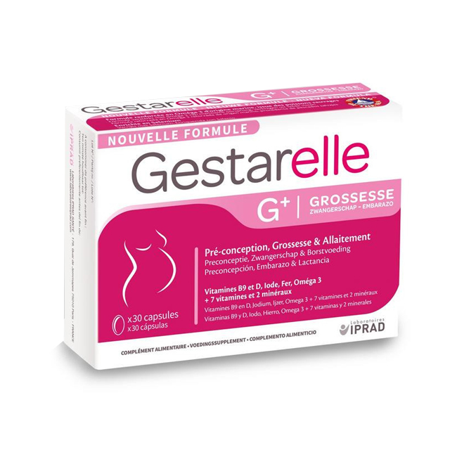 Image of Gestarelle G+ 30 Capsules 