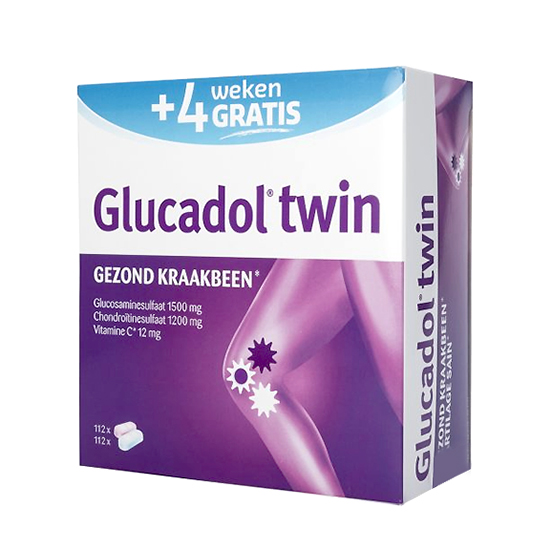 Image of Glucadol Twin Promo 4 Weken Gratis 2x 112 Tabletten 