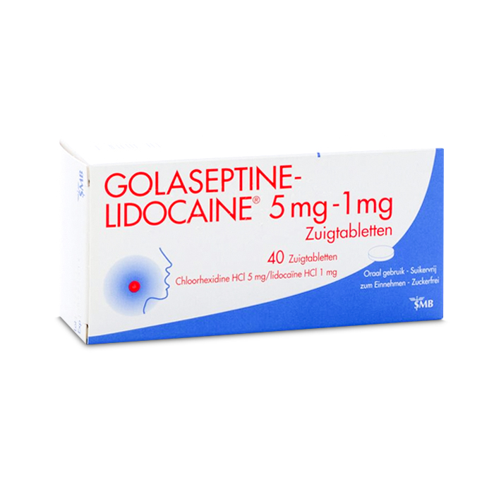 Image of Golaseptine Lidocaine 40 Zuigtabletten 