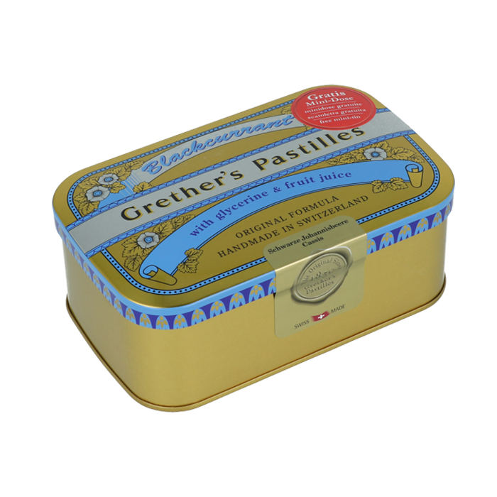 Image of Grether&#039;s Pastilles Zwarte Bes Met Suiker 440g 