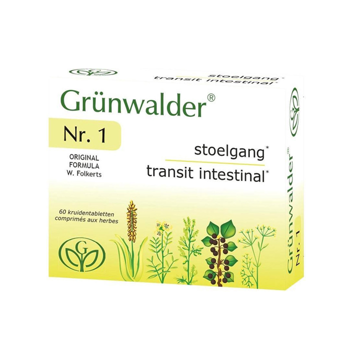 Image of Grünwalder Nr.1 Natuurlijke Stoelgang 60 Tabletten NF
