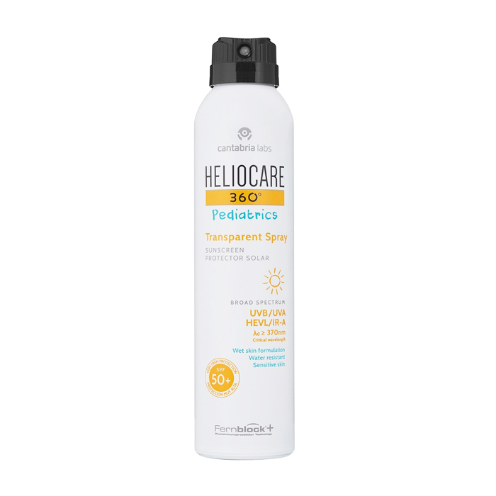 Image of Heliocare 360° Pediatrics Transparante Spray SPF50+ 200ml 