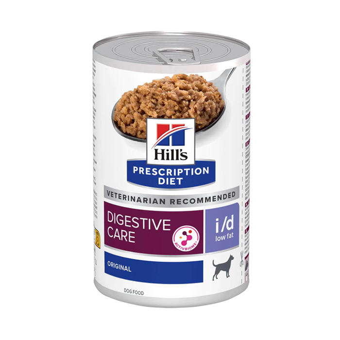 Image of Hills Prescription Diet Digestive Care I/D Low Fat Hondenvoer 12x360g