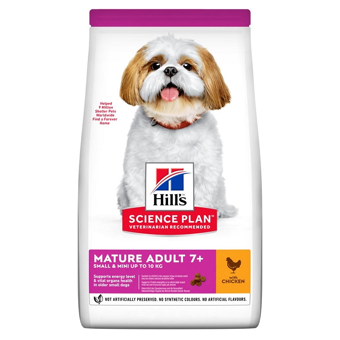 Image of Hill&#039;s Science Plan Mature Adult Small/Mini Hondenvoer - Kip - 3kg 