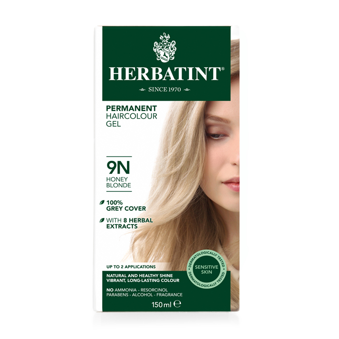 Image of Herbatint 9N Permanente Haarkleuring - Honingblond 150ml