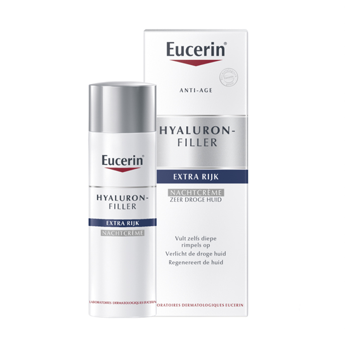 Image of Eucerin Hyaluron-Filler Extra Rijke Nachtcrème 50ml