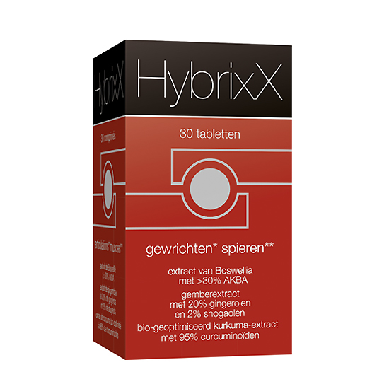 Image of HybrixX Gewrichten &amp; Spieren 30 Tabletten