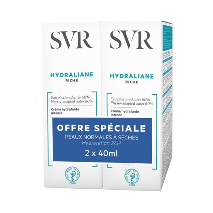 Image of SVR Hydraliane Rijke Crème Duopack 2x40ml 