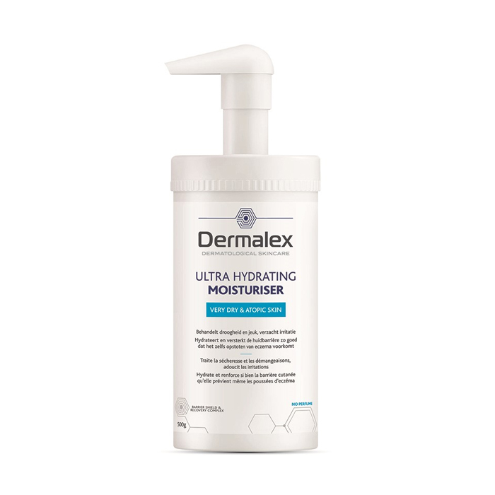 Image of Dermalex Ultra Hydrating Moisturiser - Zeer Droge &amp; Atopische Huid - 500g