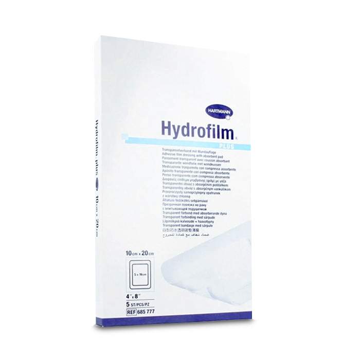 Image of Hydrofilm Plus Transparant Wondverband - 10cmx20cm - 5 Stuks 