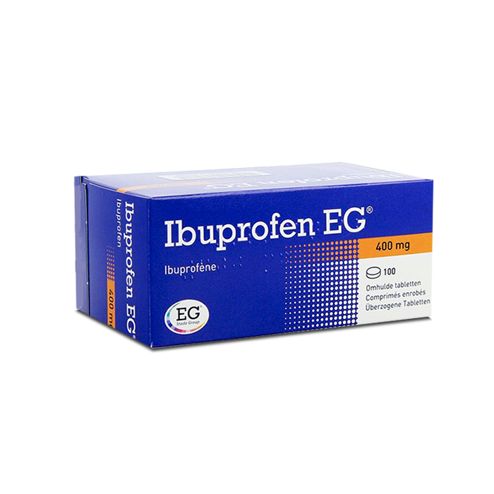 Image of Ibuprofen EG 400mg 100 Filmomhulde Tabletten 