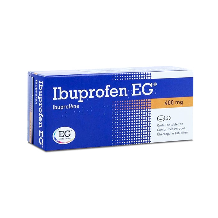 Image of Ibuprofen EG 400mg 30 Filmomhulde Tabletten