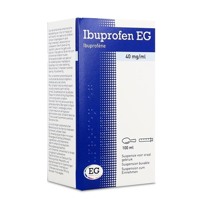 Image of Ibuprofen EG 40mg/ml Suspensie 100ml