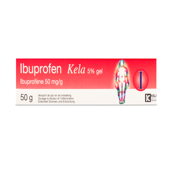 Image of Ibuprofen Kela 5% Gel 50g 