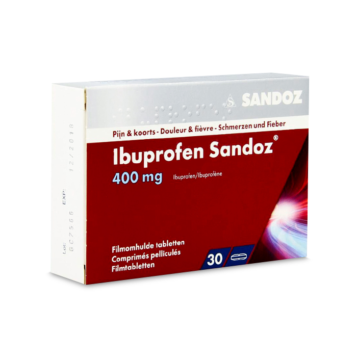 Image of Ibuprofen Sandoz 400mg 30 Tabletten