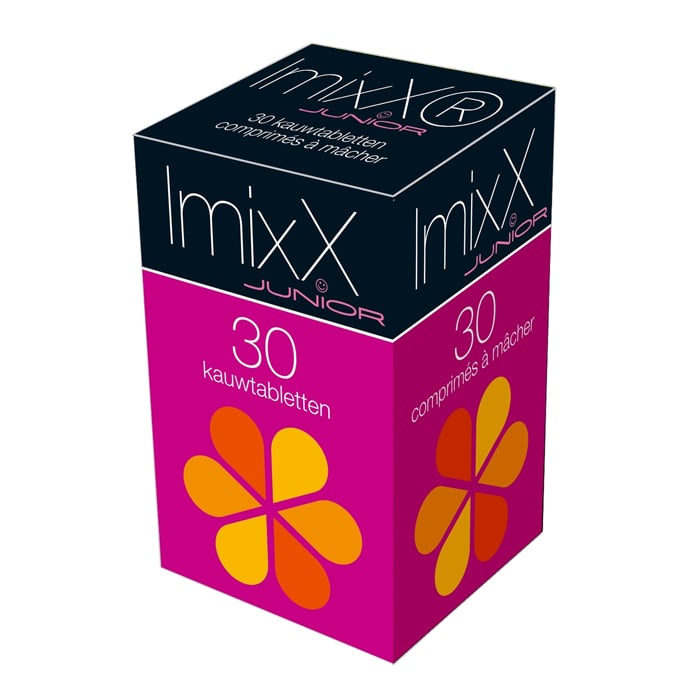 Image of ImixX Junior Framboos 30 Kauwtabletten