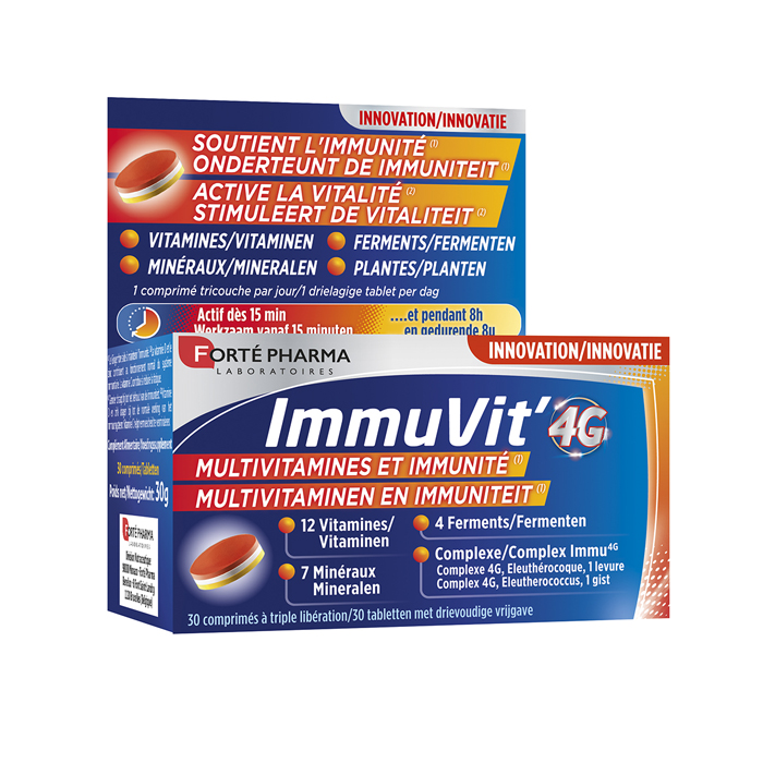 Image of Forté Pharma Immuvit 4G 30 Tabletten