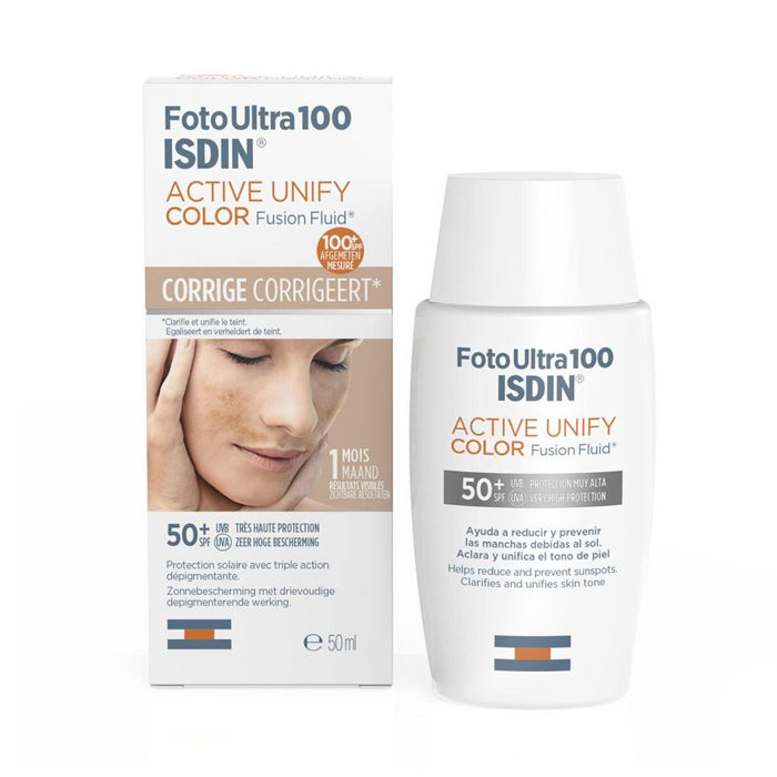 Image of Isdin FotoUltra 100 Active Unify Color SPF50+ NF 50ml 