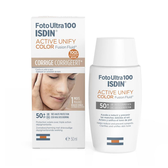 Image of Isdin FotoUltra 100 Active Unify Color SPF50+ NF 50ml