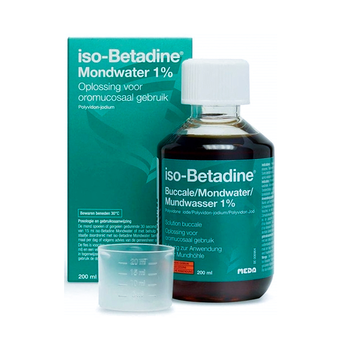 Image of Iso-Betadine Mondwater 1% 200ml