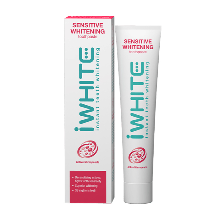 Image of iWhite Sensitive Whitening Tandpasta 75ml