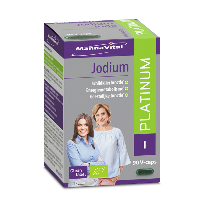 Image of MannaVital Jodium Platinum Bio 90 V-Capsules