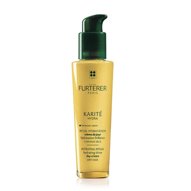 Image of René Furterer Karité Hydra Hydraterende Dagcrème Extra Glans Droog Haar 100ml