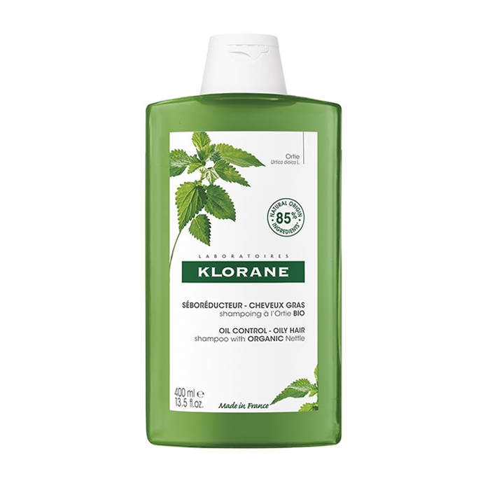 Image of Klorane Shampoo Biologische Brandnetel - Vet Haar - 400ml NF 