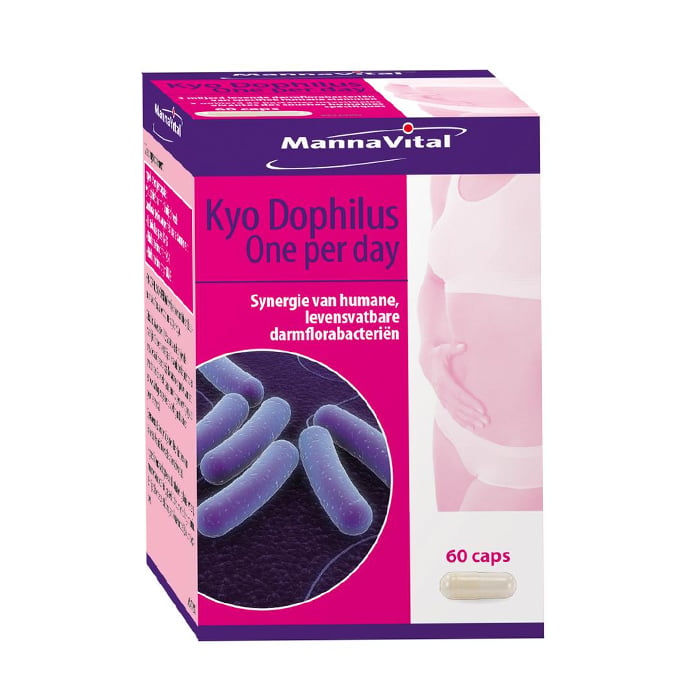Image of MannaVital Kyo Dophilus One Per Day 60 Capsules