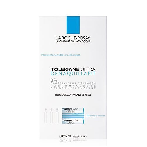 Image of La Roche-Posay Toleriane Ultra Reiniging Gelaat/ Ogen 30x5ml Ampullen