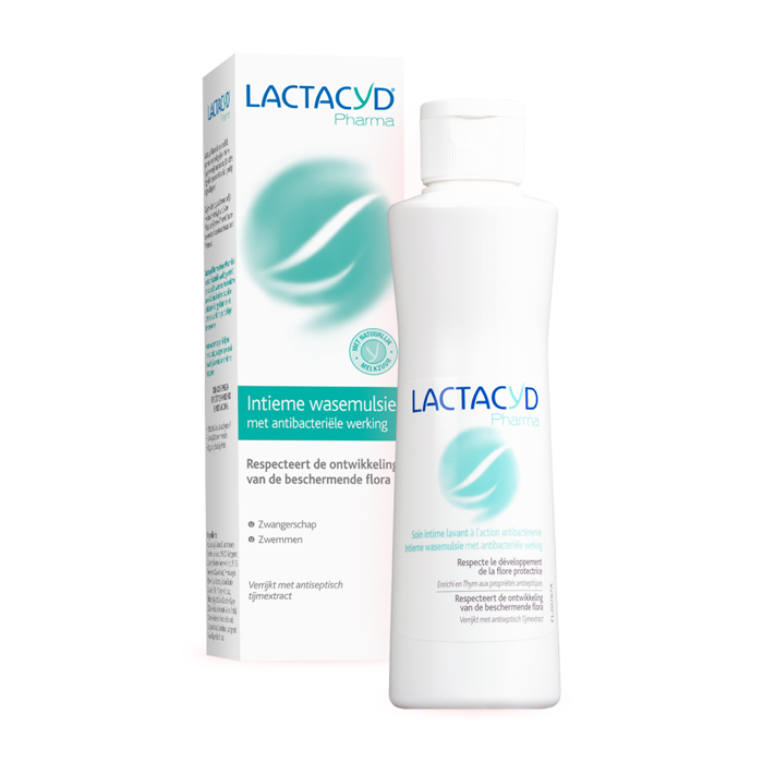 Image of Lactacyd Pharma Anti-Bacterieel Intieme Wasemulsie 250ml 
