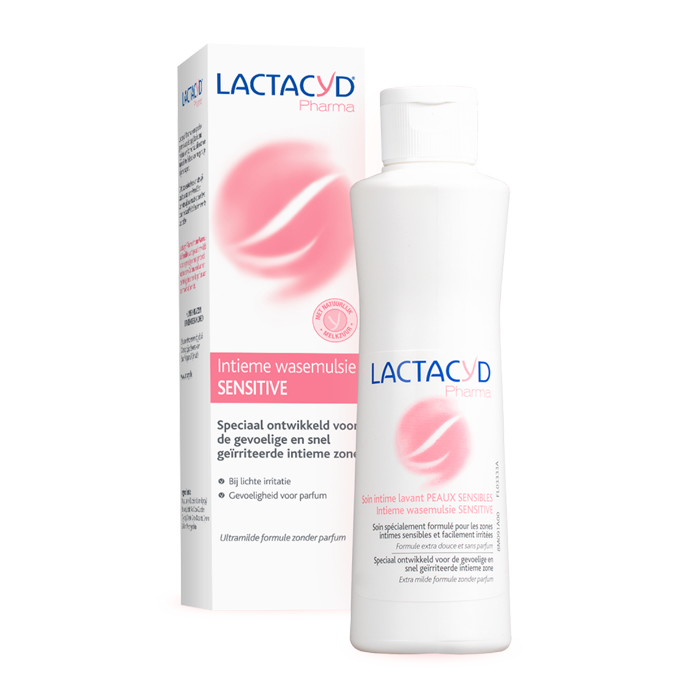 Image of Lactacyd Pharma Sensitive Intieme Wasemulsie 250ml 