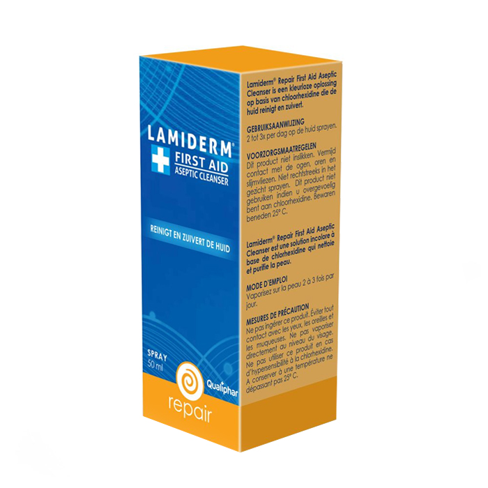 Image of Lamiderm First Aid Aseptische Reinigingsspray 50ml 