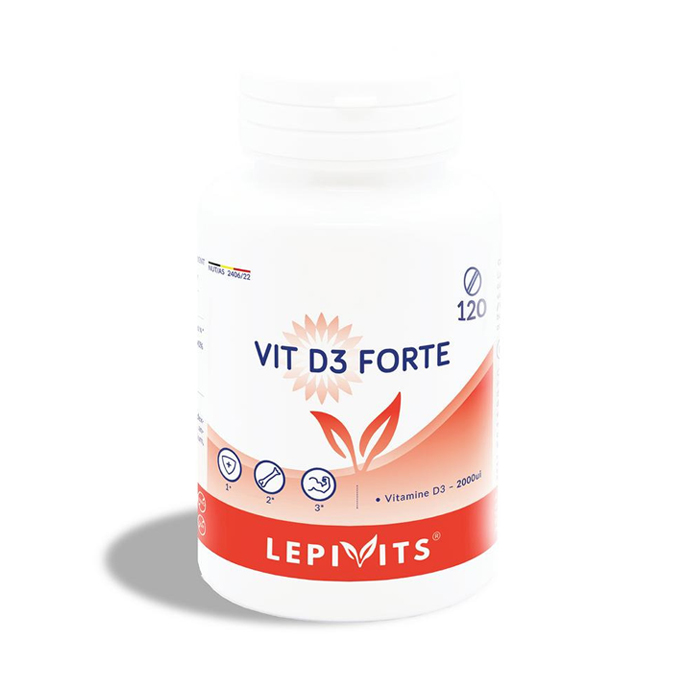 Image of Lepivits Vit D3 Forte 2000 I.E. 120 Capsules 